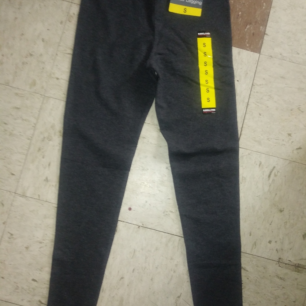 Brand new Kirkland French Terry leggings small